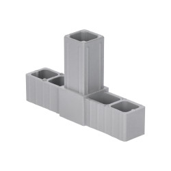 Plastová spojka - T-kus do profilu 25x25x2mm Plastová spojka - T-kus do profilu 25x25x2mm